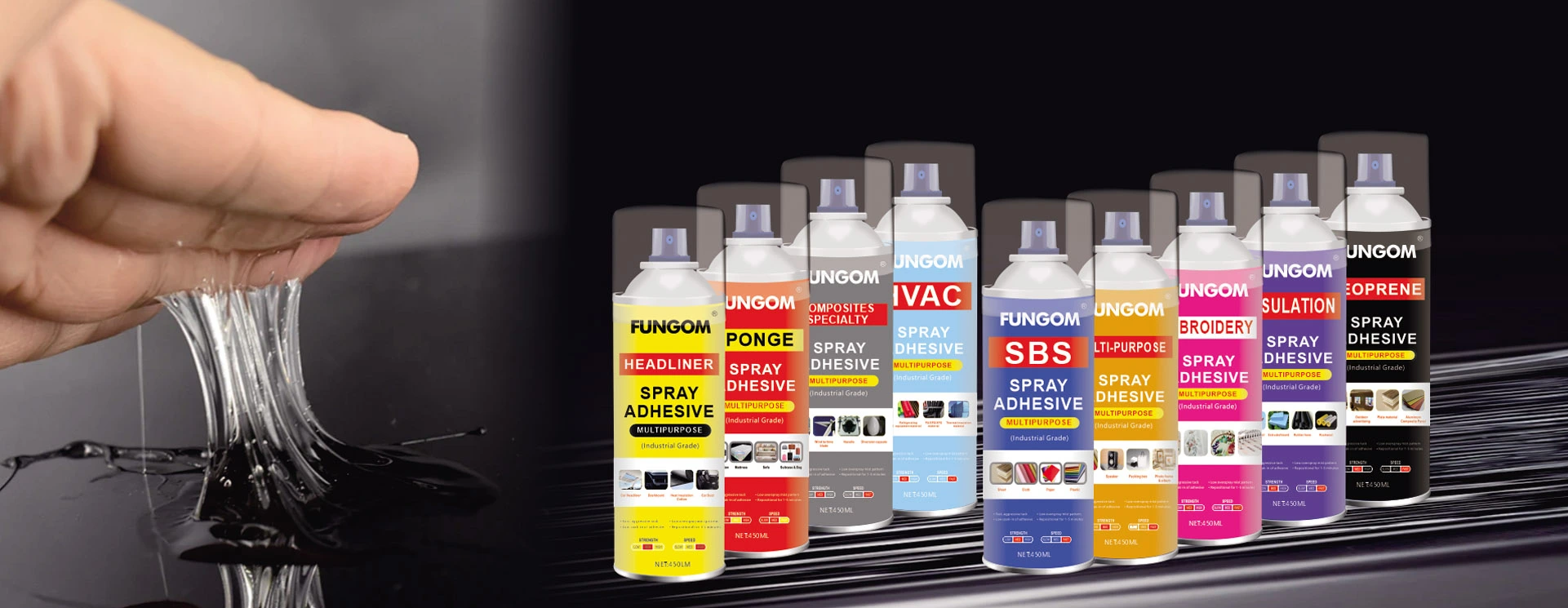 FUNGOM All-Purpose Spray Adhesive Series